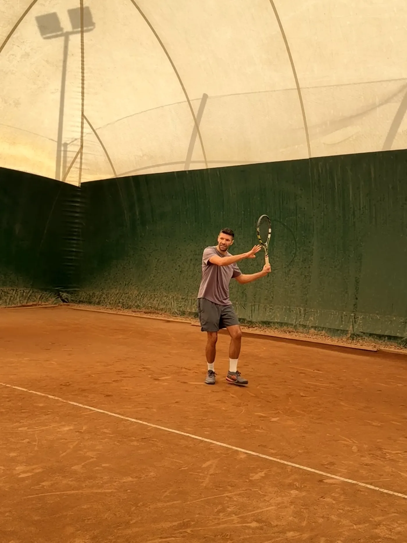 Clau SEWL lectie tenis Brasov junior antrenament